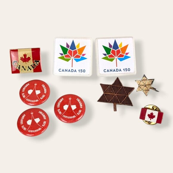 Lot of 9 Canada & Expo 67 Pins - Picture 1 of 5